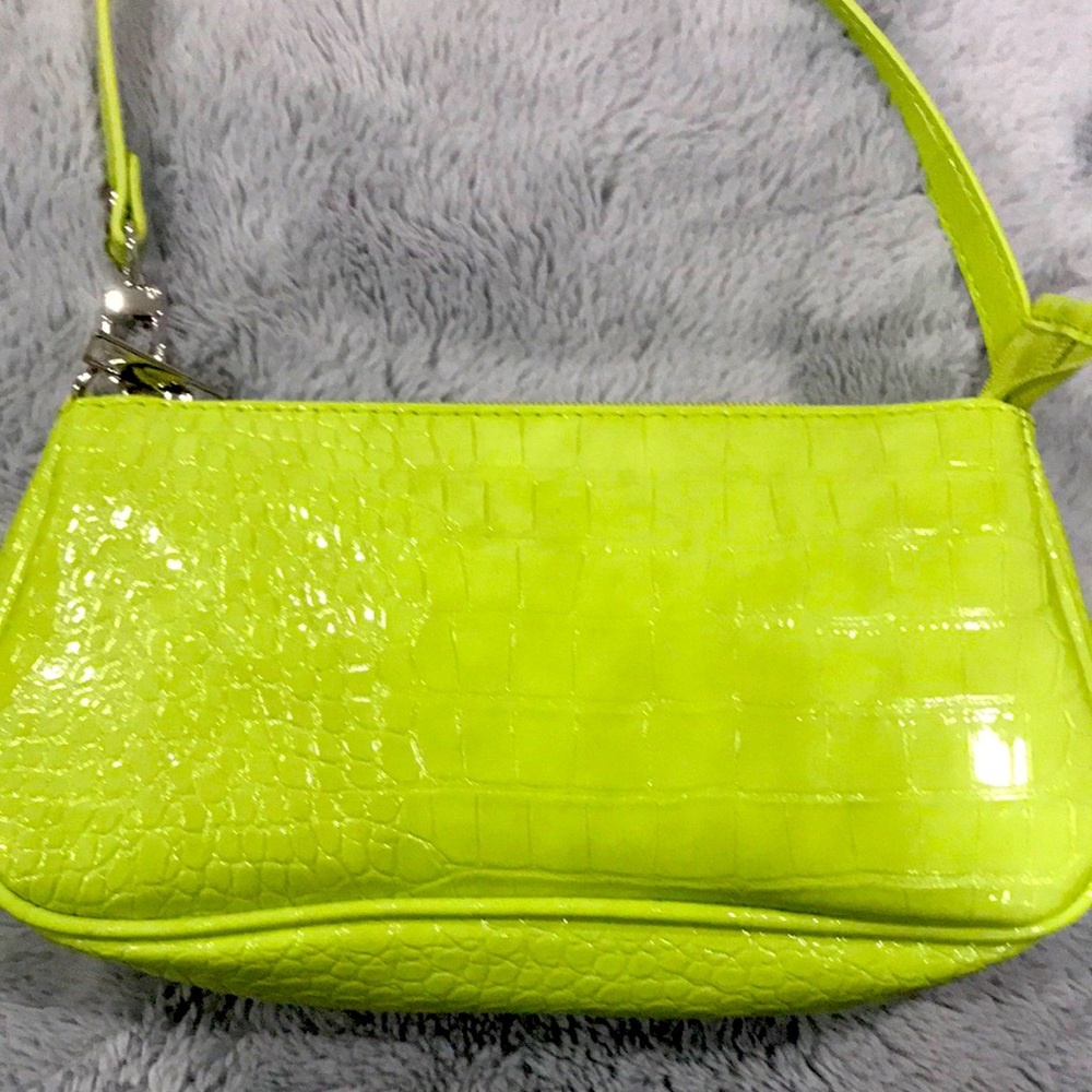Green handbag